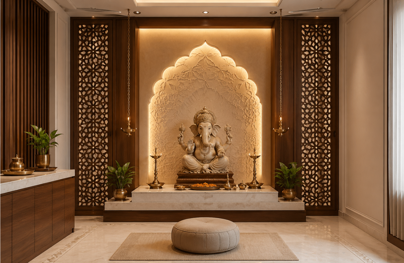 Pooja Room Interior designer  
